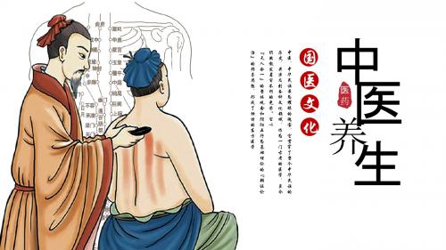 中医养生文化中国风传统中医药PPT模板