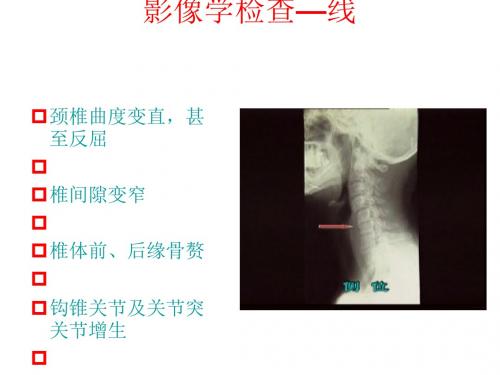 影像学检查—X线