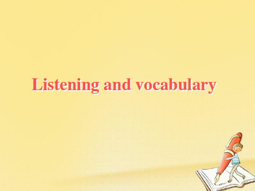 2017_2018学年高中英语Module5NewspapersandMagazinesListening课件必修2