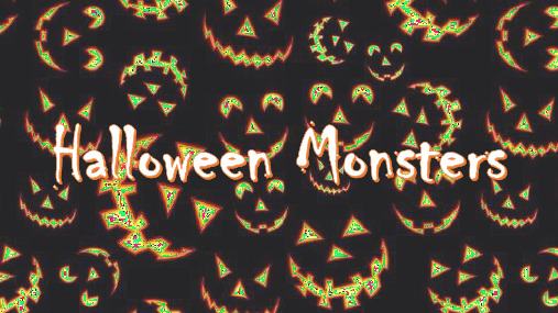 小学一年级英语课件  Halloween Monsters