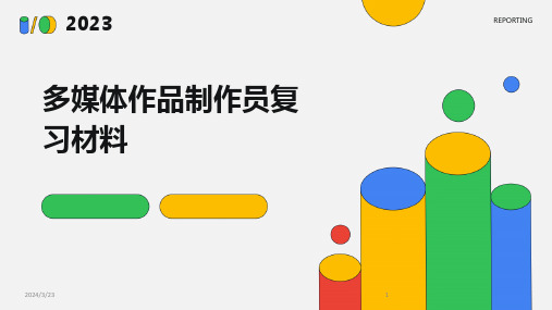 2024年度多媒体作品制作员复习材料