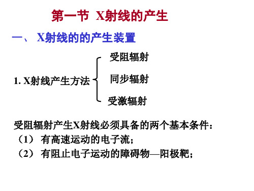 第16章X射线