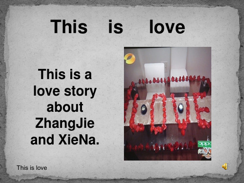 张杰谢娜的爱情故事 This is love