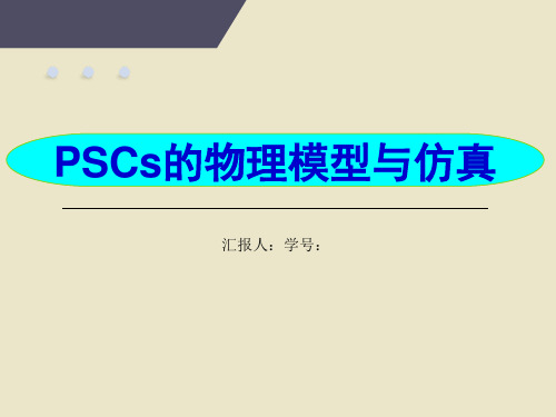 钙钛矿太阳电池PPT物理模型