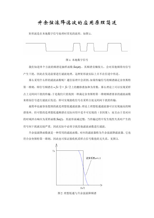 升余弦应用