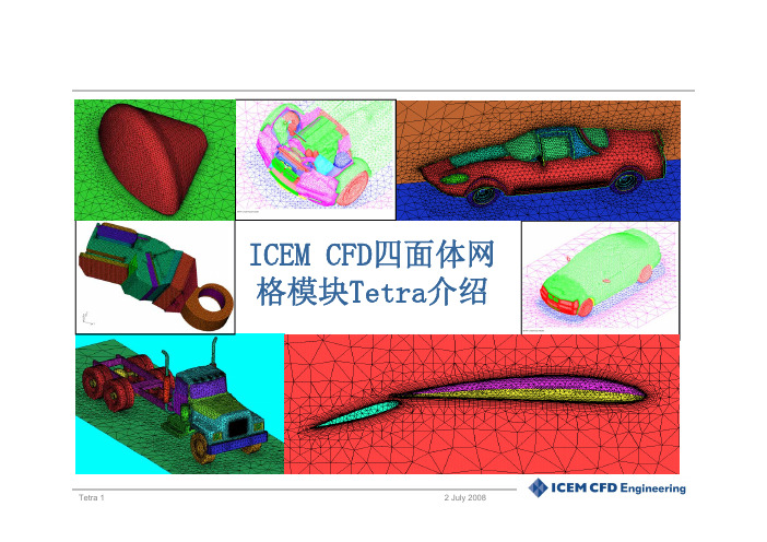 icem-cfd 四面体网格模块tetra介绍