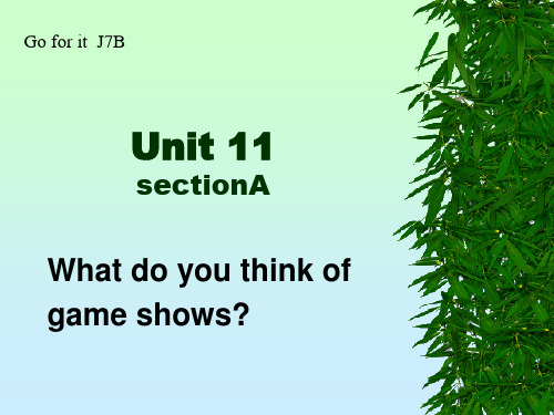 七下英语Unit11Whatdoyouthinkofgame优质课件7