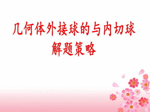 专题36:几何体三视图和外接球的解题策略