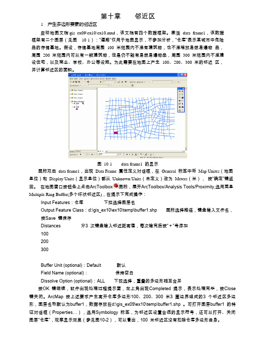 GIS实习教程第10章