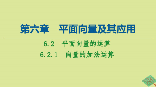 2020-2021学年新教材高中数学第6章平面向量及其应用6