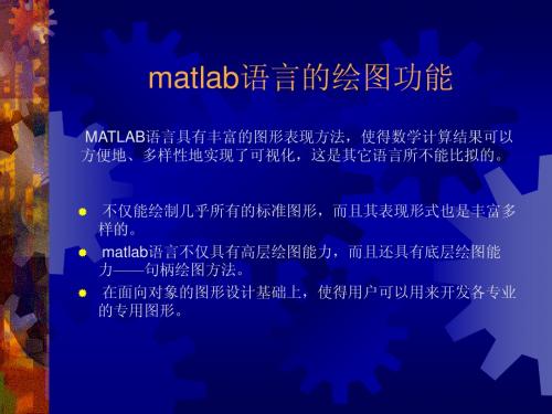 9.3Matlab绘图功能