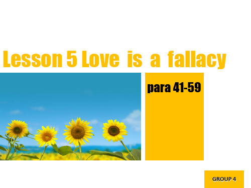 高级英语第二册-lesson-5-Love-is-a-fallacy-para-31-52PPT课件