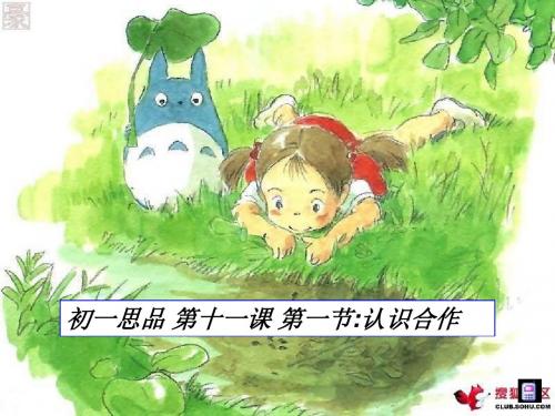 七年级政治善于合作1