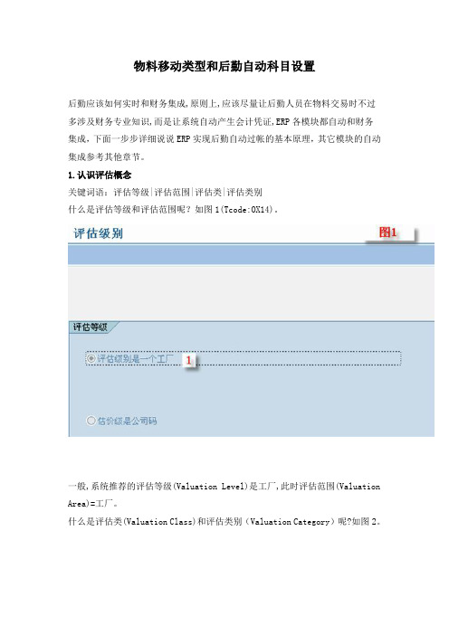 SAP物料移动类型和OBYC配置简明版分解