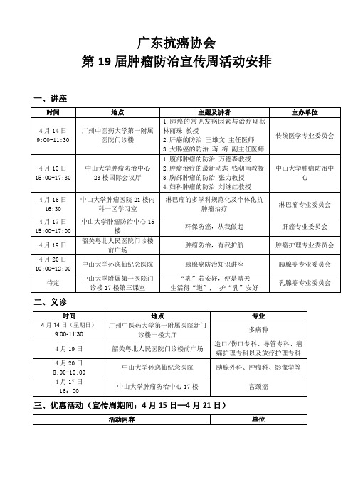 广东抗癌协会