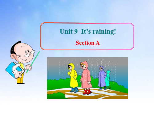 六年级英语下册 Unit 9 It’s raining Section AB课件 鲁教版五四制