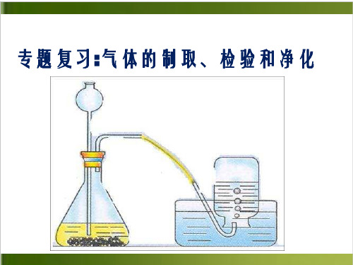 中考化学专题复习：化学实验专题复习课件 17张