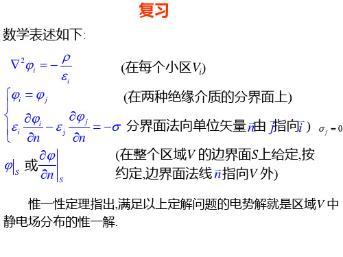 电磁场理论课件 2-3 拉普拉斯方程