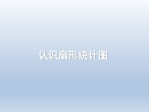 人教版小学六年级数学上册《认识扇形统计图》名师课件