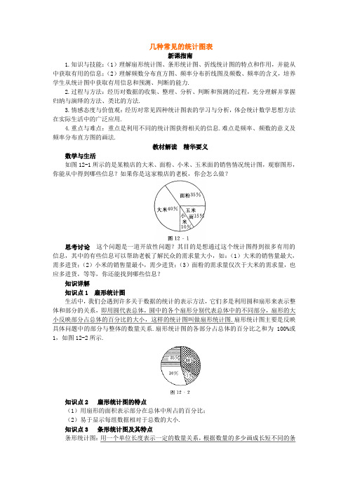 最新-几种常见的统计图表 精品