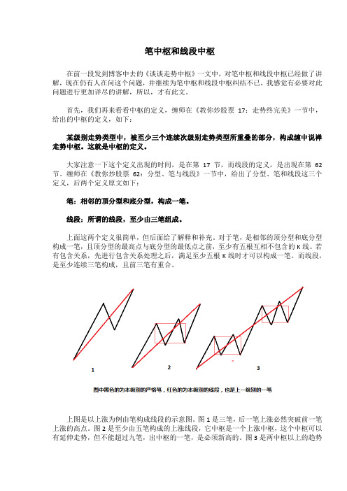 笔中枢和线段中枢应用讲解