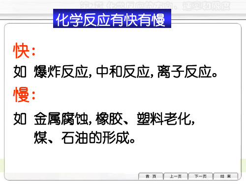  高中化学竞赛辅导专题 化学反应速率33PT