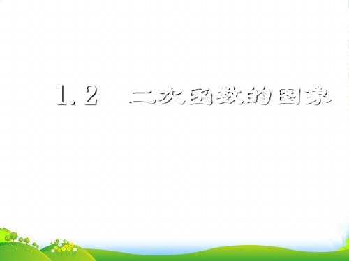 新浙教版九年级数学上册《二次函数的图象》课件