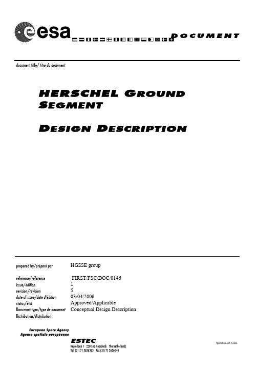 Herschel_Ground_Segment_Design_Description