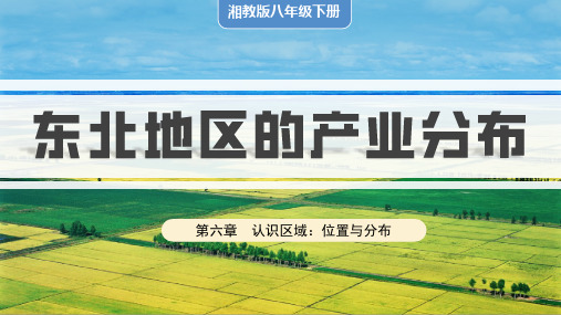 6.3东北的产业的分布(精品课件)-2023-2024学年八年级地理下册同步精品课堂(湘教版)