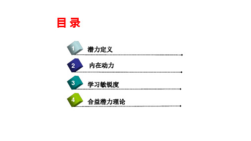 人才潜力评估模型ppt课件