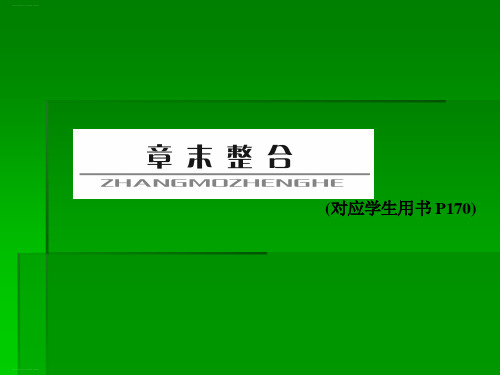 江西省南昌市江西师范大学附属中学高考化学一轮复习名师讲解：有机化合物章末整合教学课件