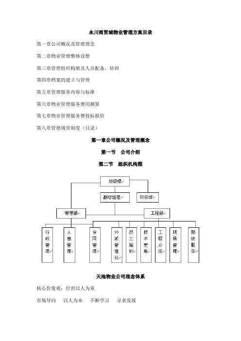 科技园物业管理方案.doc