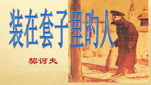 《装在套子里的人》公开课优质省公开课获奖课件说课比赛一等奖课件