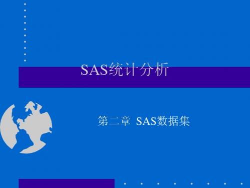 SAS第二章