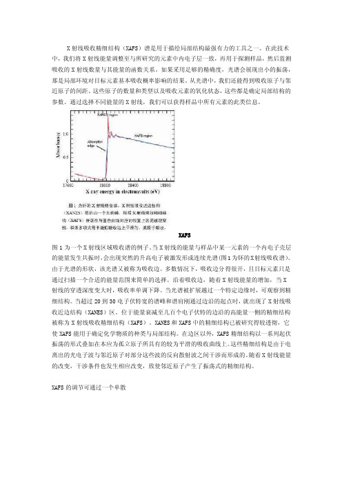 X射线吸收精细结构