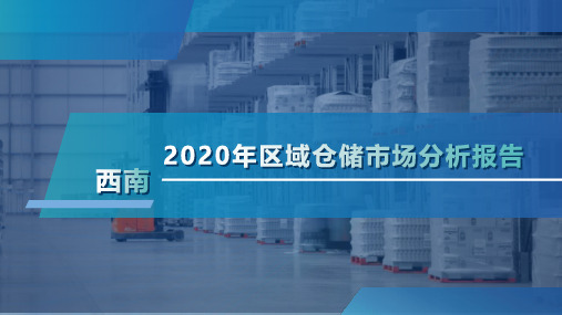 2020-2021年区域仓储市场分析报告