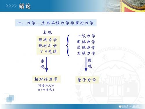 理论力学1绪论