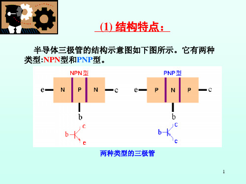 9-10学时:第4章BJT的基本工作原理和基本共射放大电路