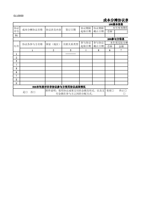 2016版企业年度关联业务往来报告表填报示例