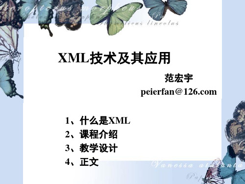 XML技术及其应用