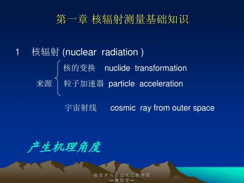 第一章 核辐射测量基础知识201003301953