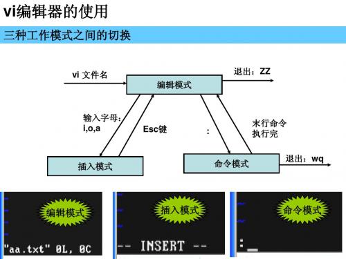 vi编辑器的使用