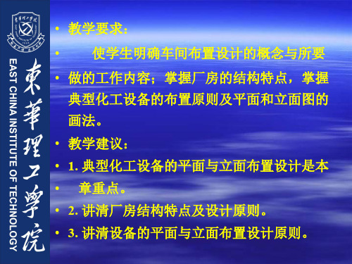 车间平面与立面布置图的画法步骤