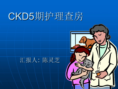 CKD5期护理查房