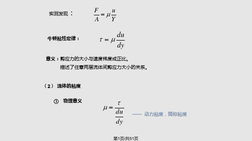 流体流动阻力现象PPT课件