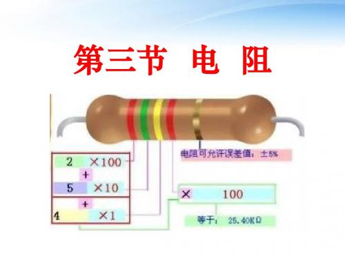 《电阻》电压电阻PPT实用课件