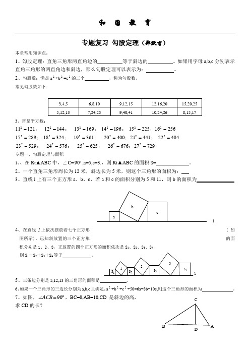 勾股定理专题