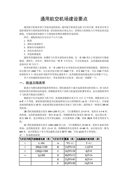 宿州文鼎影视经纪教程--通用航空机场建设要点