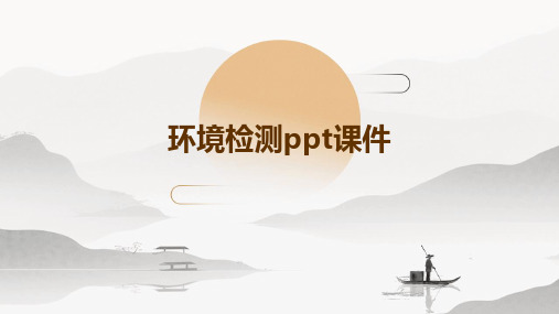 环境检测ppt课件