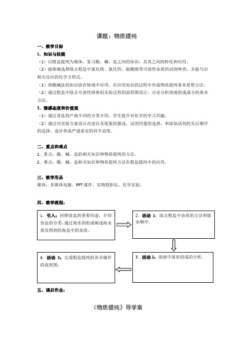 沪教版九年级下册初中化学《6.常用的金属和盐 6.2盐和肥料 盐和酸、碱的反应》_6